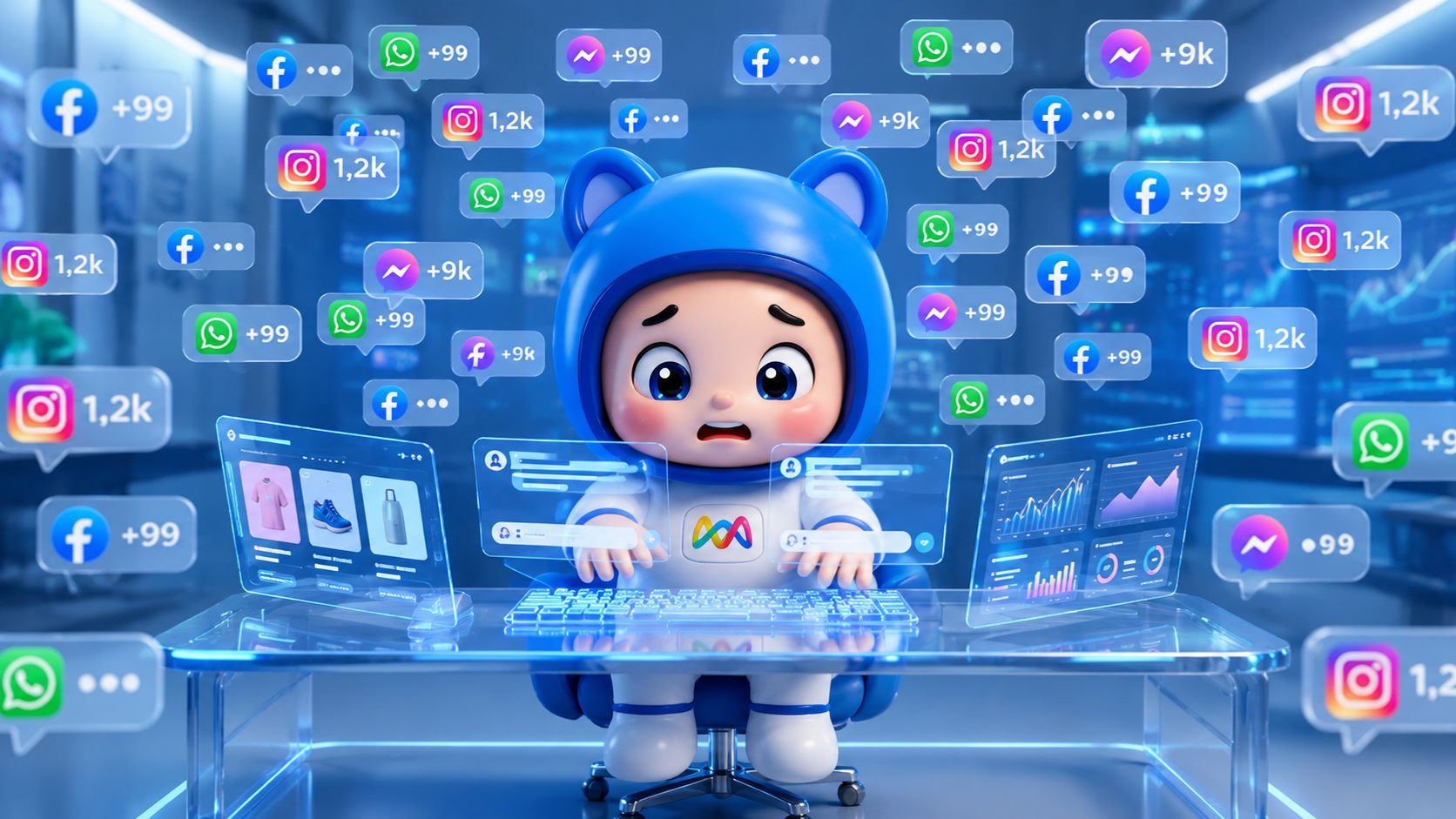  AI Agent quản lý tin nhắn đa kênh, tự động phản hồi và tăng tỷ lệ chuyển đổi trên mạng xã hội.